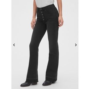 High Rise Flare Gap Jeans